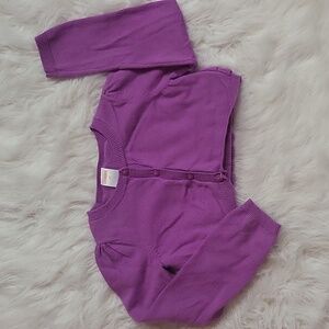 GYMBOREE Toddler girl's cropped cardigan with bottom ruffle size 4T